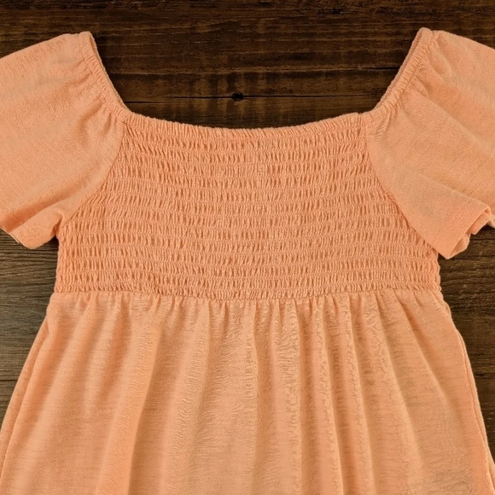 Old Navy Peach Blouse Top